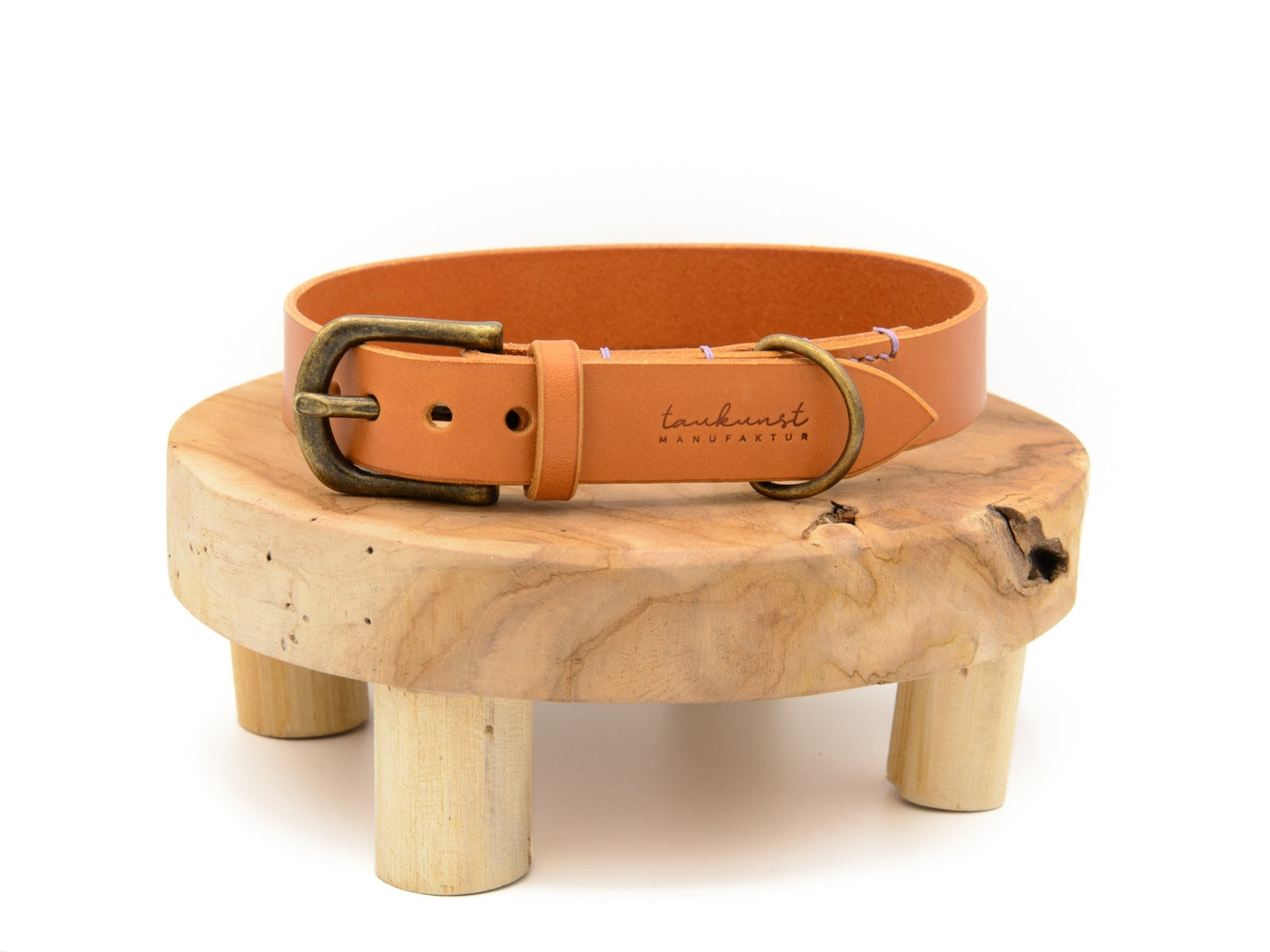 SALE | Lederhalsband 'Waldgeist' Cognac SALE | Lederhalsband 'Waldgeist' Cognac