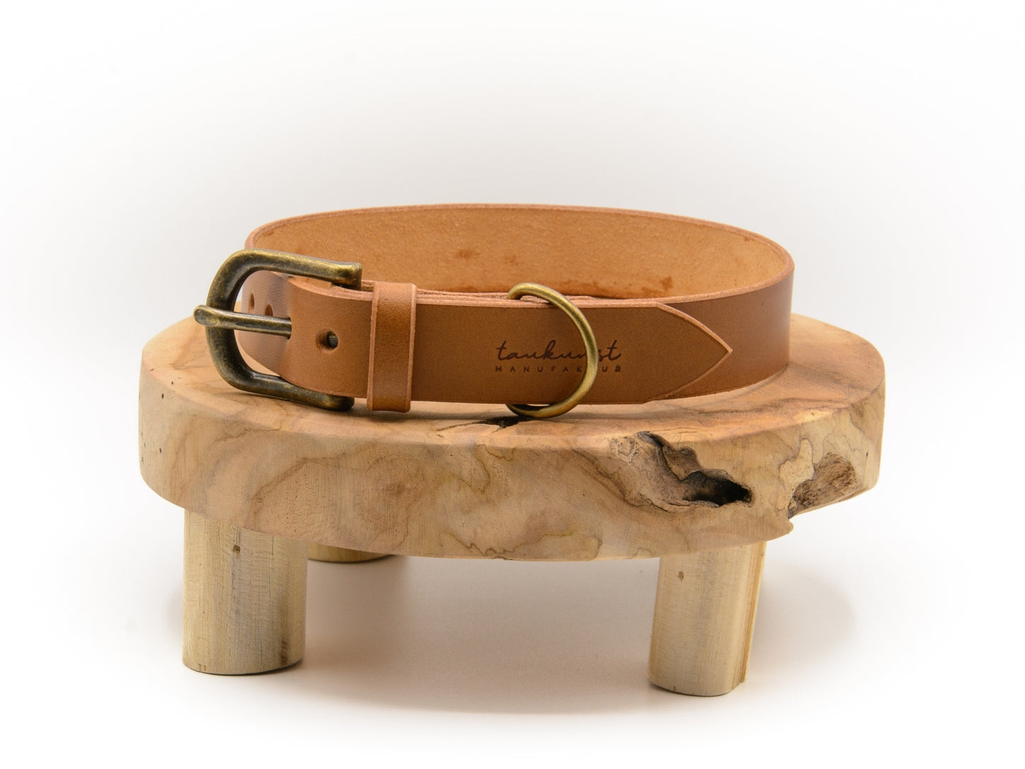 SALE | Lederhalsband 'Waldstreuner' Camel SALE | Lederhalsband 'Waldstreuner' Camel