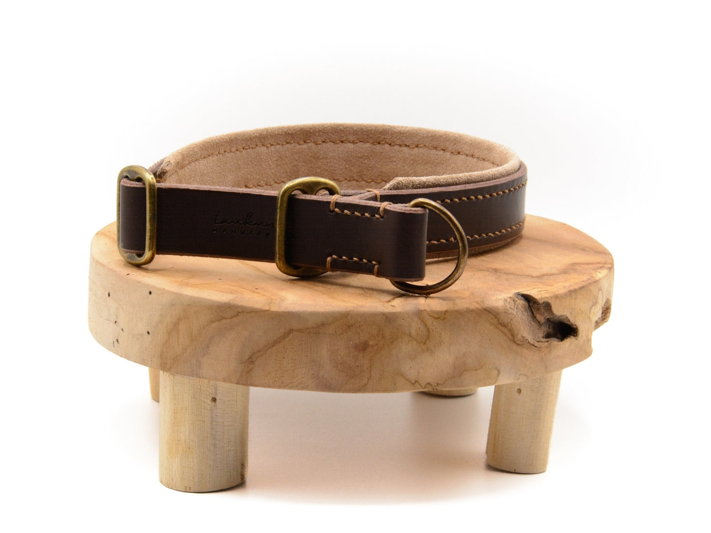 SALE | Zugstopp Lederhalsband 'Wildfang' Dunkelbraun SALE | Zugstopp Lederhalsband 'Wildfang' Dunkelbraun