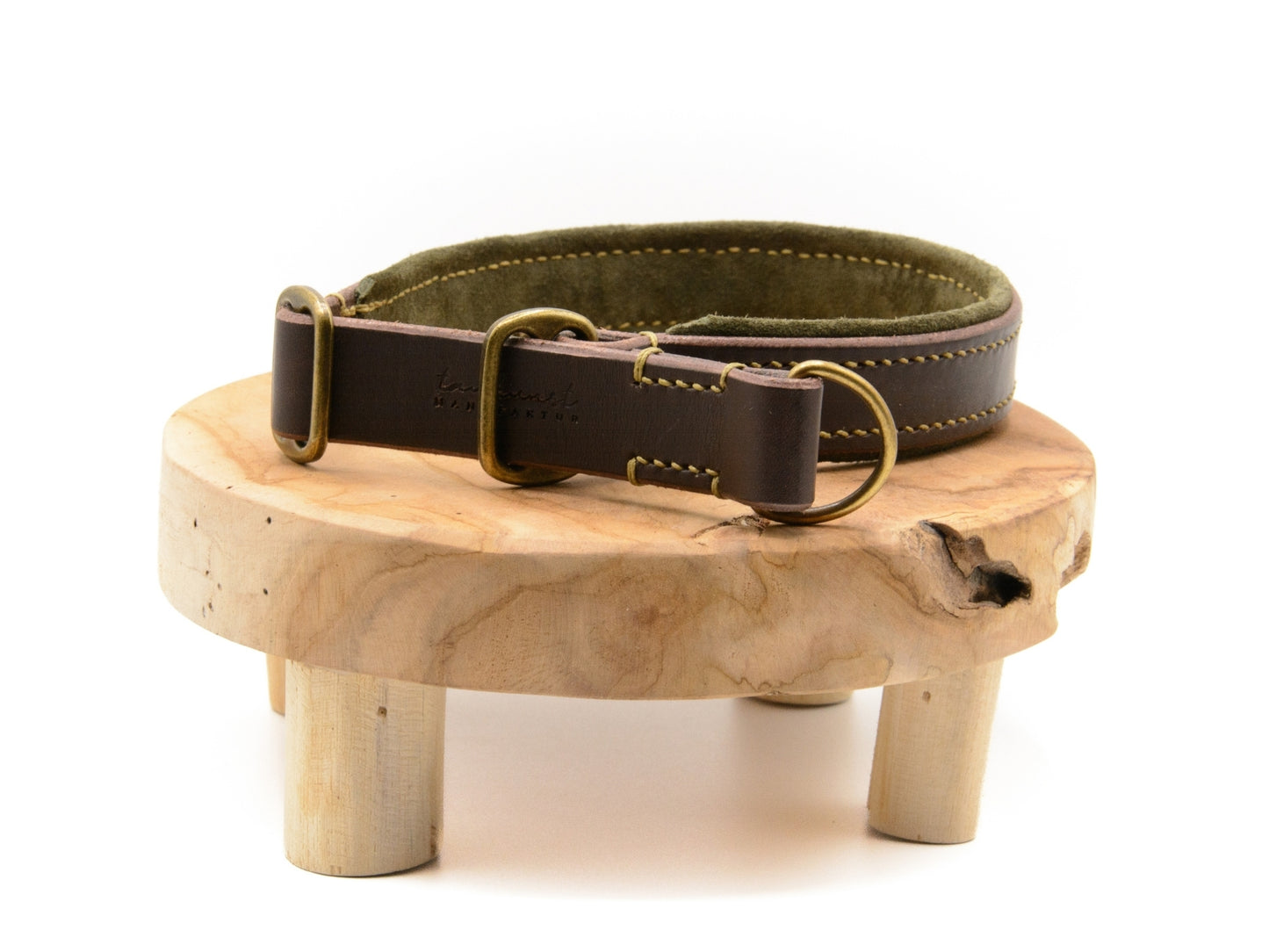 SALE | Zugstopp Lederhalsband 'Wildfang' Dunkelbraun SALE | Zugstopp Lederhalsband 'Wildfang' Dunkelbraun