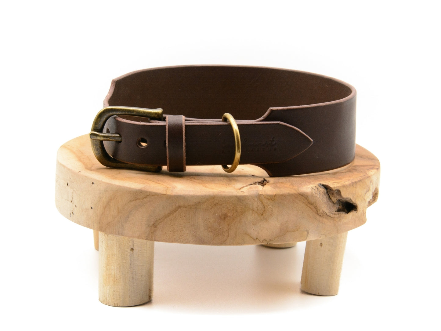 SALE | Lederhalsband 'Waldstreuner' Dunkelbraun SALE | Lederhalsband 'Waldstreuner' Dunkelbraun