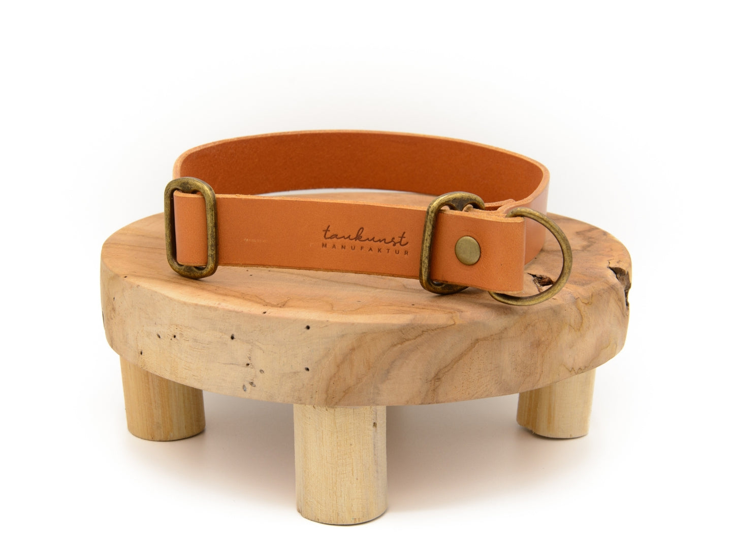 SALE | Zugstopp Lederhalsband 'Waldstreuner' Cognac SALE | Zugstopp Lederhalsband 'Waldstreuner' Cognac