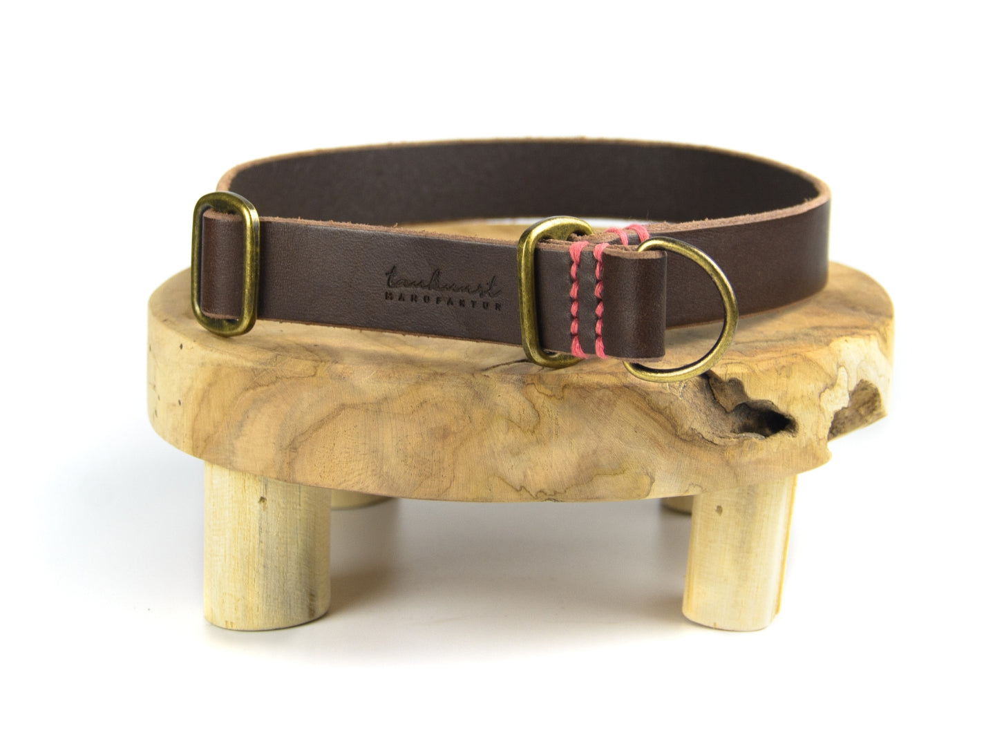 Zugstopp Lederhalsband ‘Wilma‘ - bis 52 cm Halsumfang Zugstopp Lederhalsband ‘Wilma‘ - bis 52 cm Halsumfang