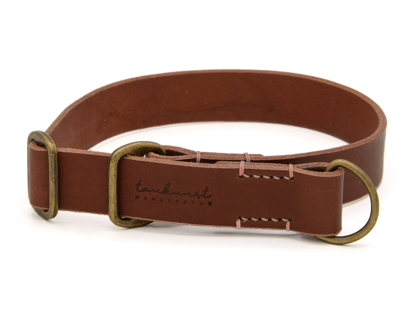 Zugstopp Lederhalsband 'Waldgeist' Braun Zugstopp Lederhalsband 'Waldgeist' Braun