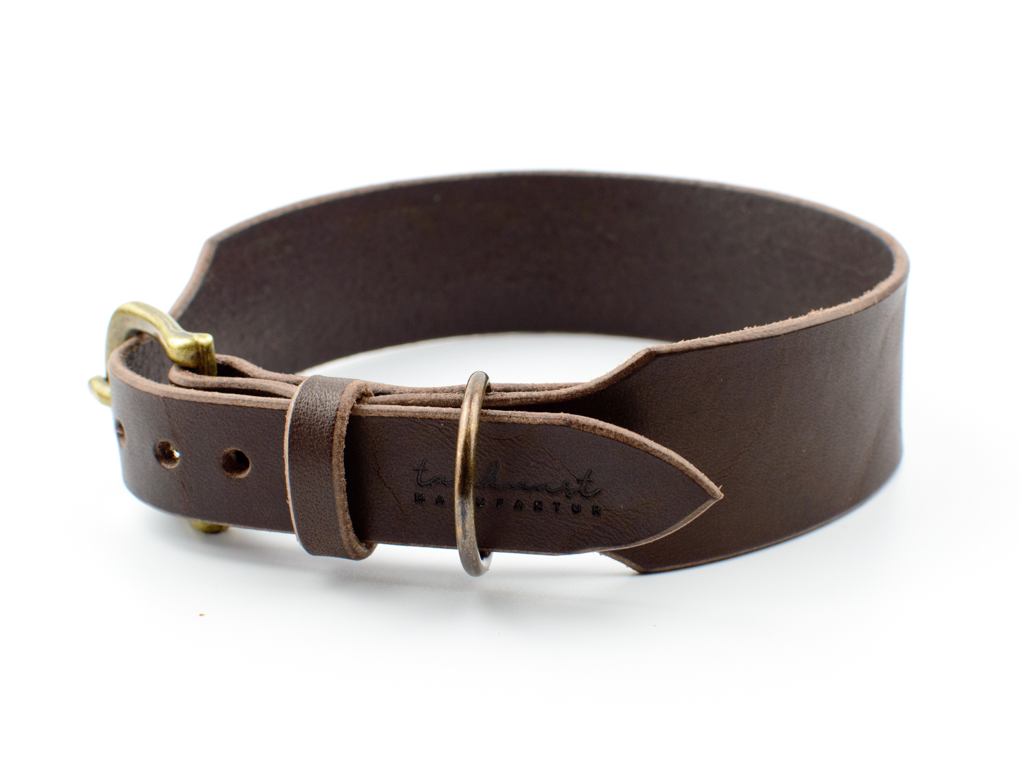 Breites Hundehalsband Leder Lederhalsband Cora Breites Hundehalsband Leder Lederhalsband Cora