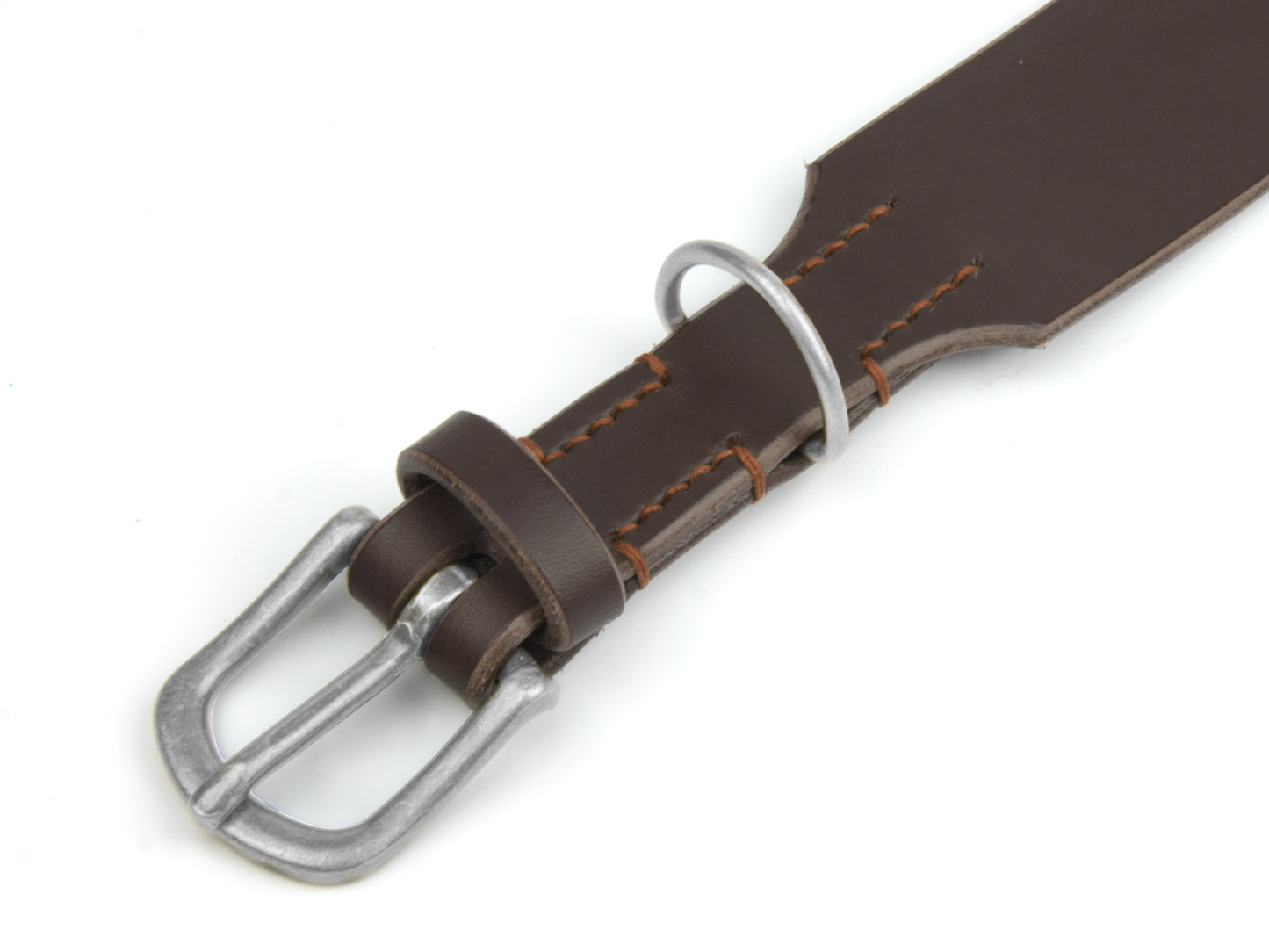 Lederhalsband 'Waldgeist' Dunkelbraun Lederhalsband 'Waldgeist' Dunkelbraun