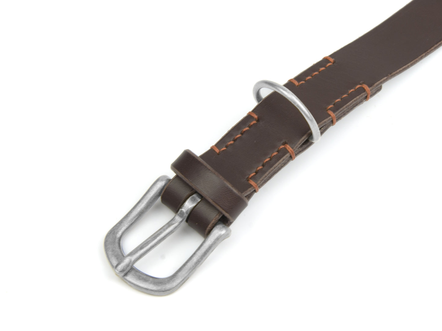 Lederhalsband 'Waldgeist' Dunkelbraun Lederhalsband 'Waldgeist' Dunkelbraun