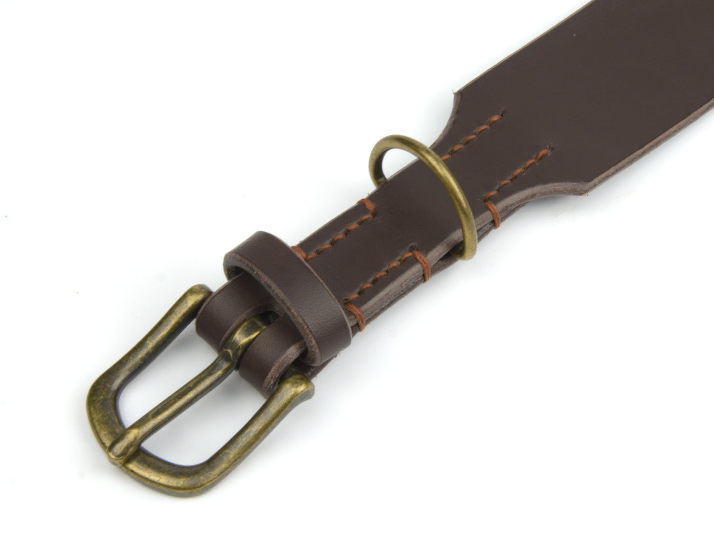 Lederhalsband 'Waldgeist' Dunkelbraun Lederhalsband 'Waldgeist' Dunkelbraun