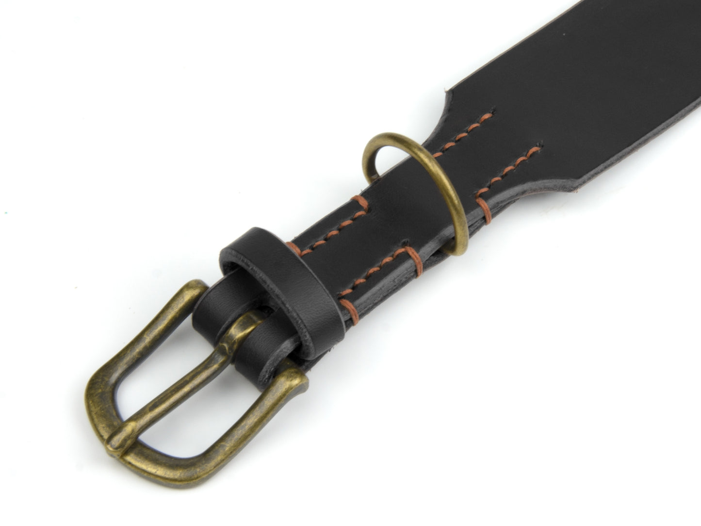Lederhalsband 'Waldgeist' Schwarz Lederhalsband 'Waldgeist' Schwarz