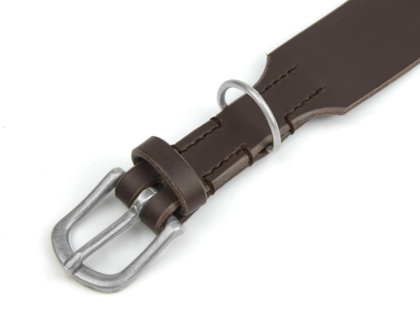 Lederhalsband 'Waldgeist' Dunkelbraun Lederhalsband 'Waldgeist' Dunkelbraun