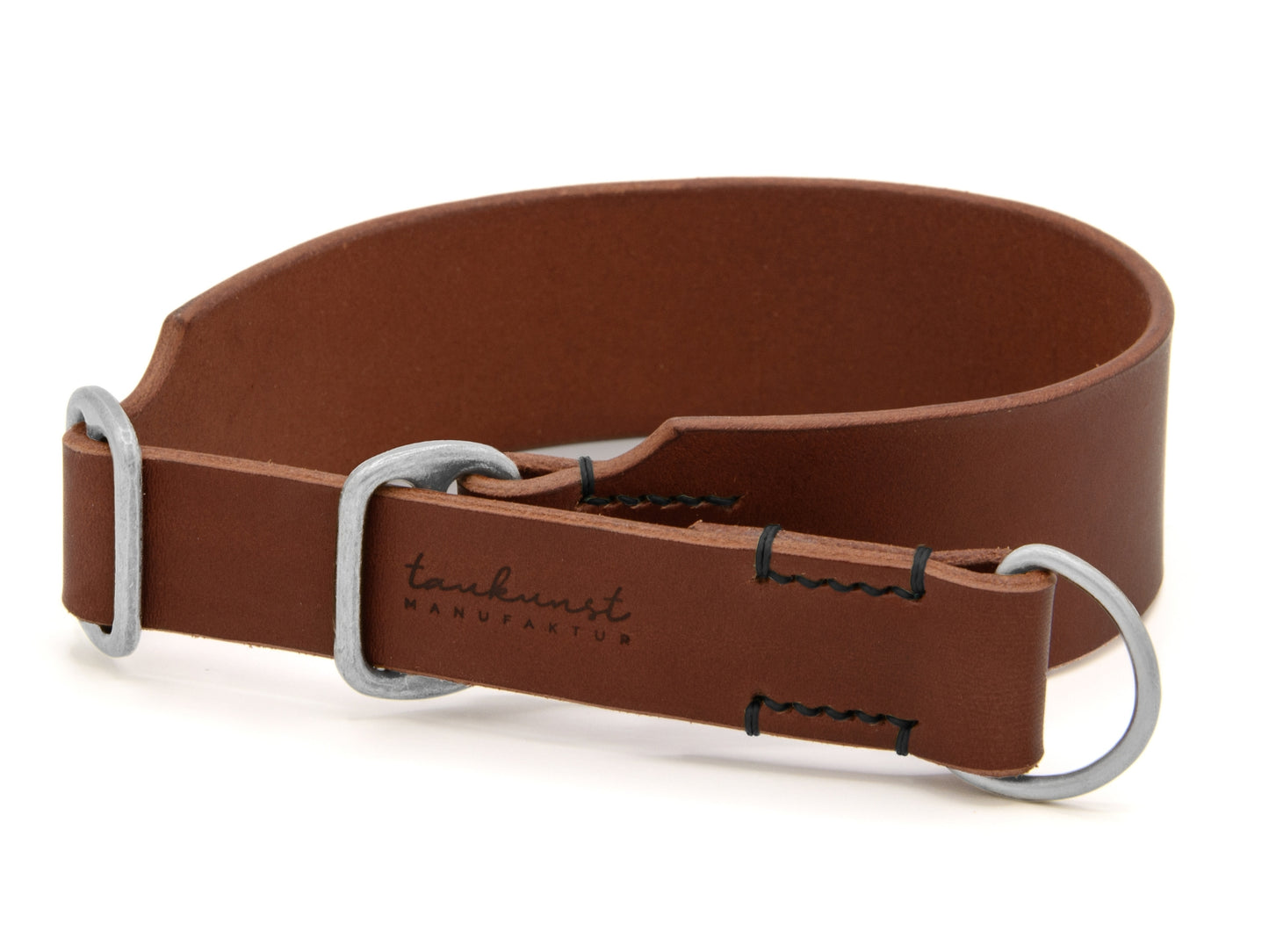Zugstopp Lederhalsband 'Waldgeist' Braun Zugstopp Lederhalsband 'Waldgeist' Braun