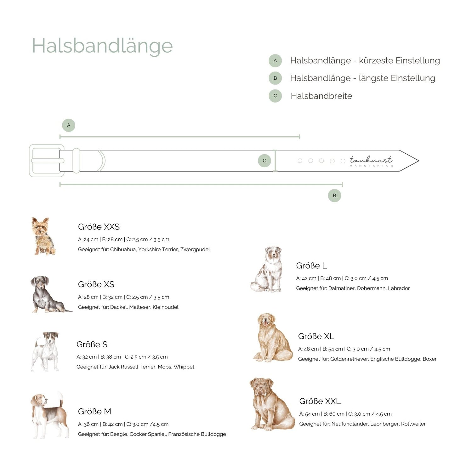 Lederhalsband 'Wildfang' Lederhalsband 'Wildfang'