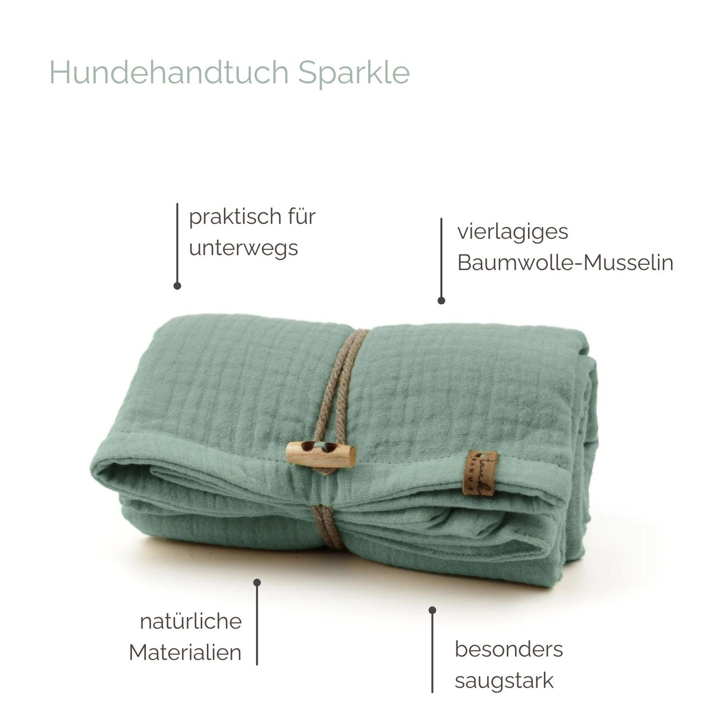 Hundehandtuch 'Sparkle' Hundehandtuch 'Sparkle'