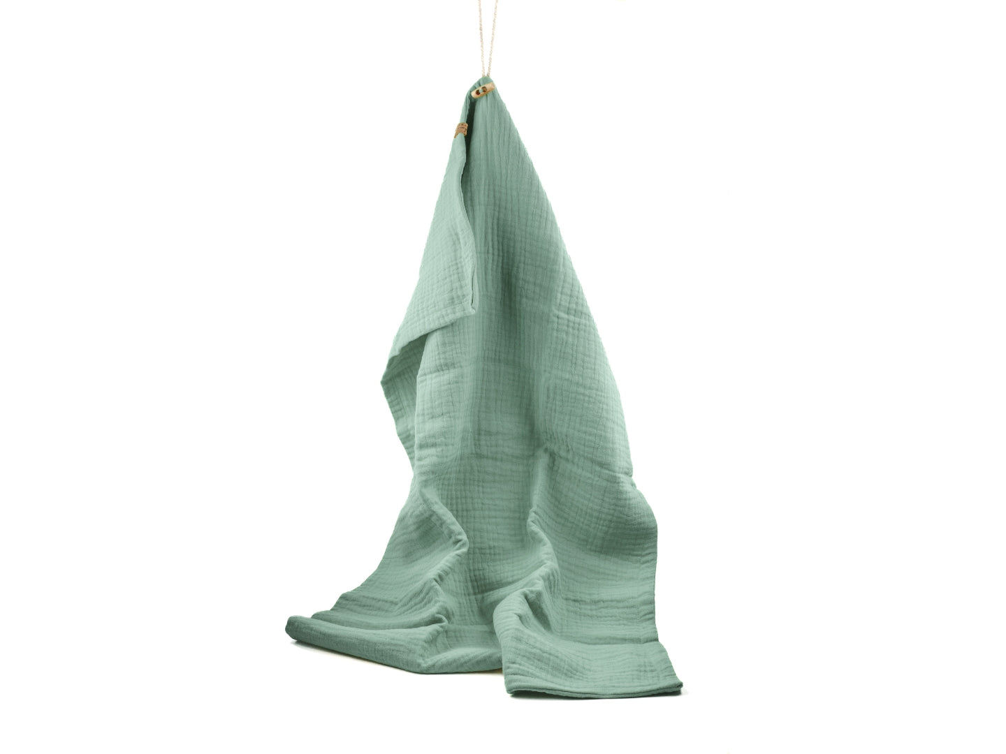 Hundehandtuch Sparkle Salbei Detail Hundehandtuch Sparkle Salbei Detail