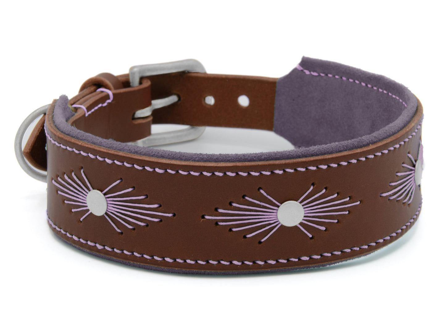 Lederhalsband 'Woodstock' Braun Lederhalsband 'Woodstock' Braun