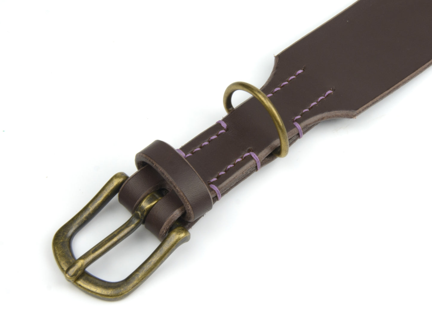Lederhalsband 'Waldgeist' Dunkelbraun Lederhalsband 'Waldgeist' Dunkelbraun
