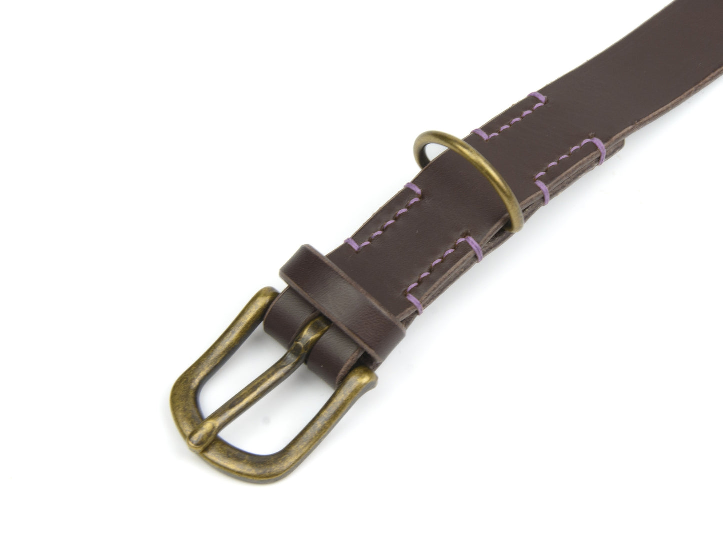 Lederhalsband 'Waldgeist' Dunkelbraun Lederhalsband 'Waldgeist' Dunkelbraun