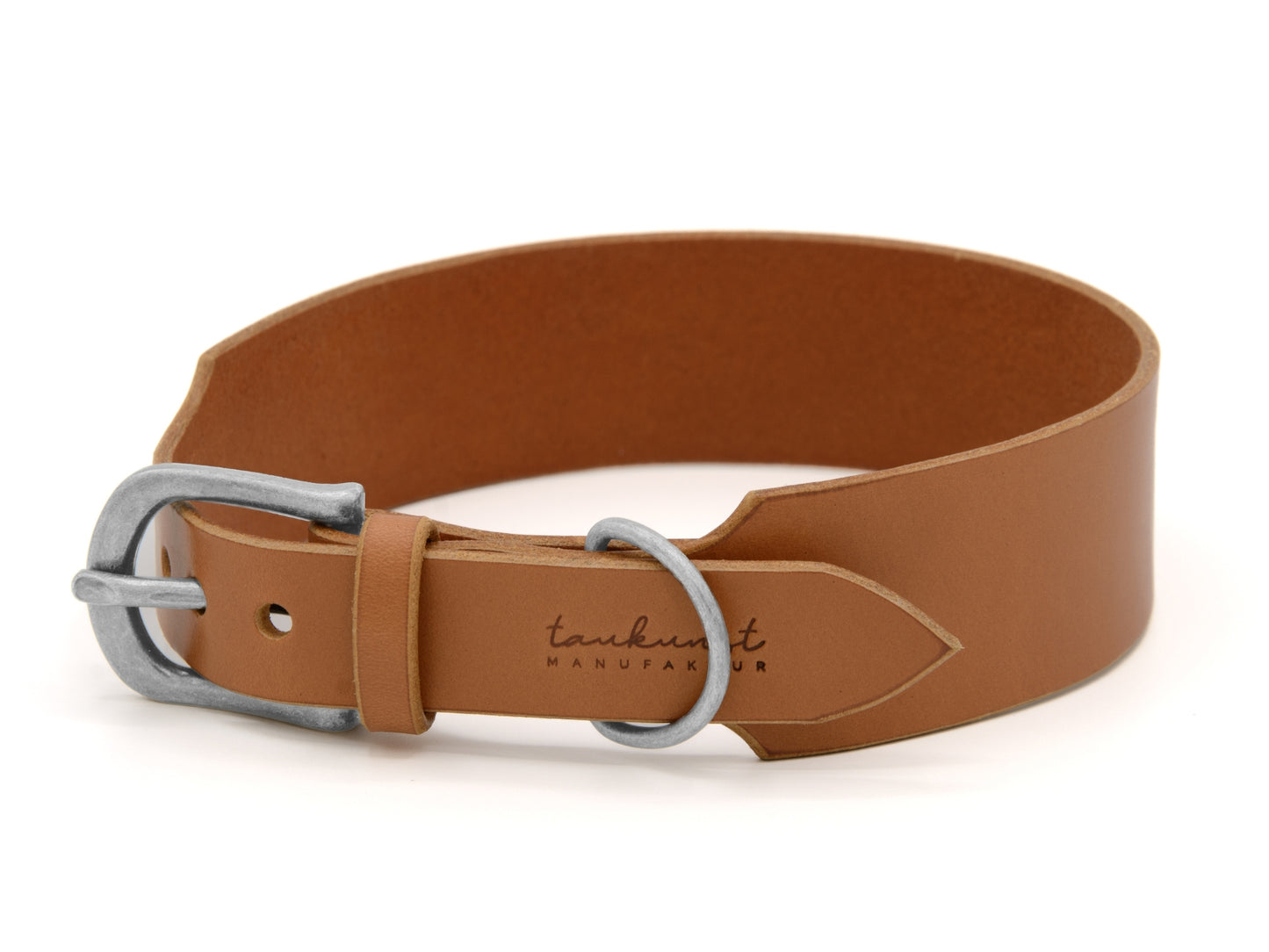 Lederhalsband 'Waldstreuner' Cognac Lederhalsband 'Waldstreuner' Cognac