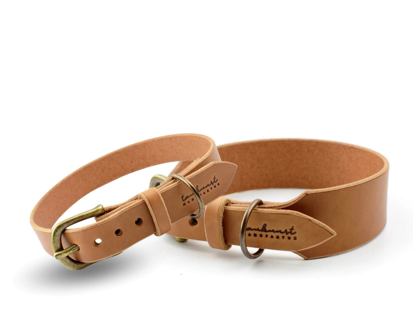 Lederhalsband 'Waldstreuner' Cognac Lederhalsband 'Waldstreuner' Cognac