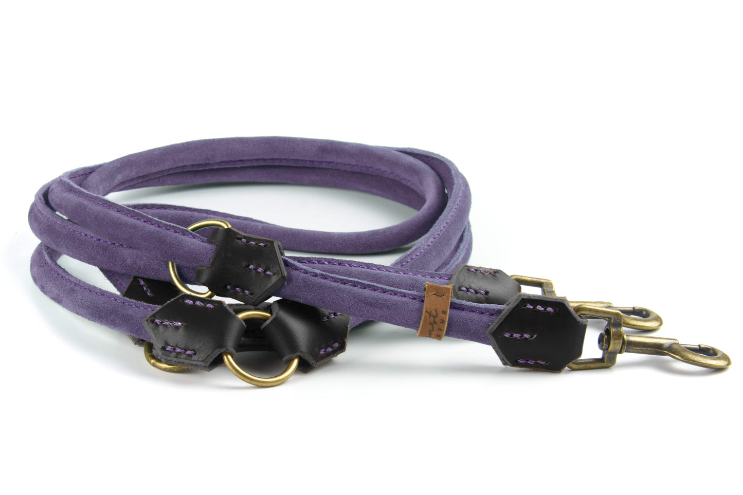 Wildlederleine 'Wildfang' Lavendel Wildlederleine 'Wildfang' Lavendel