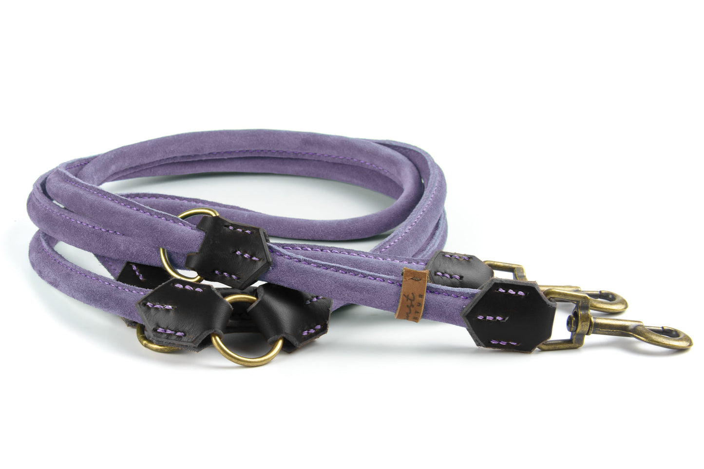 Wildlederleine 'Wildfang' Lavendel Wildlederleine 'Wildfang' Lavendel