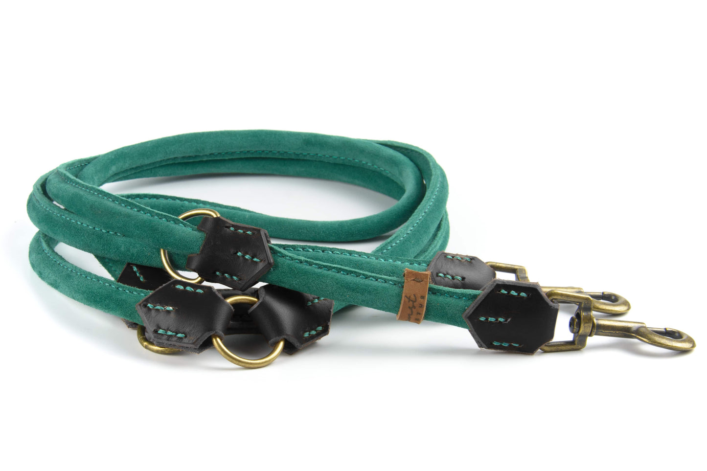 Wildlederleine 'Wildfang' Mint Wildlederleine 'Wildfang' Mint