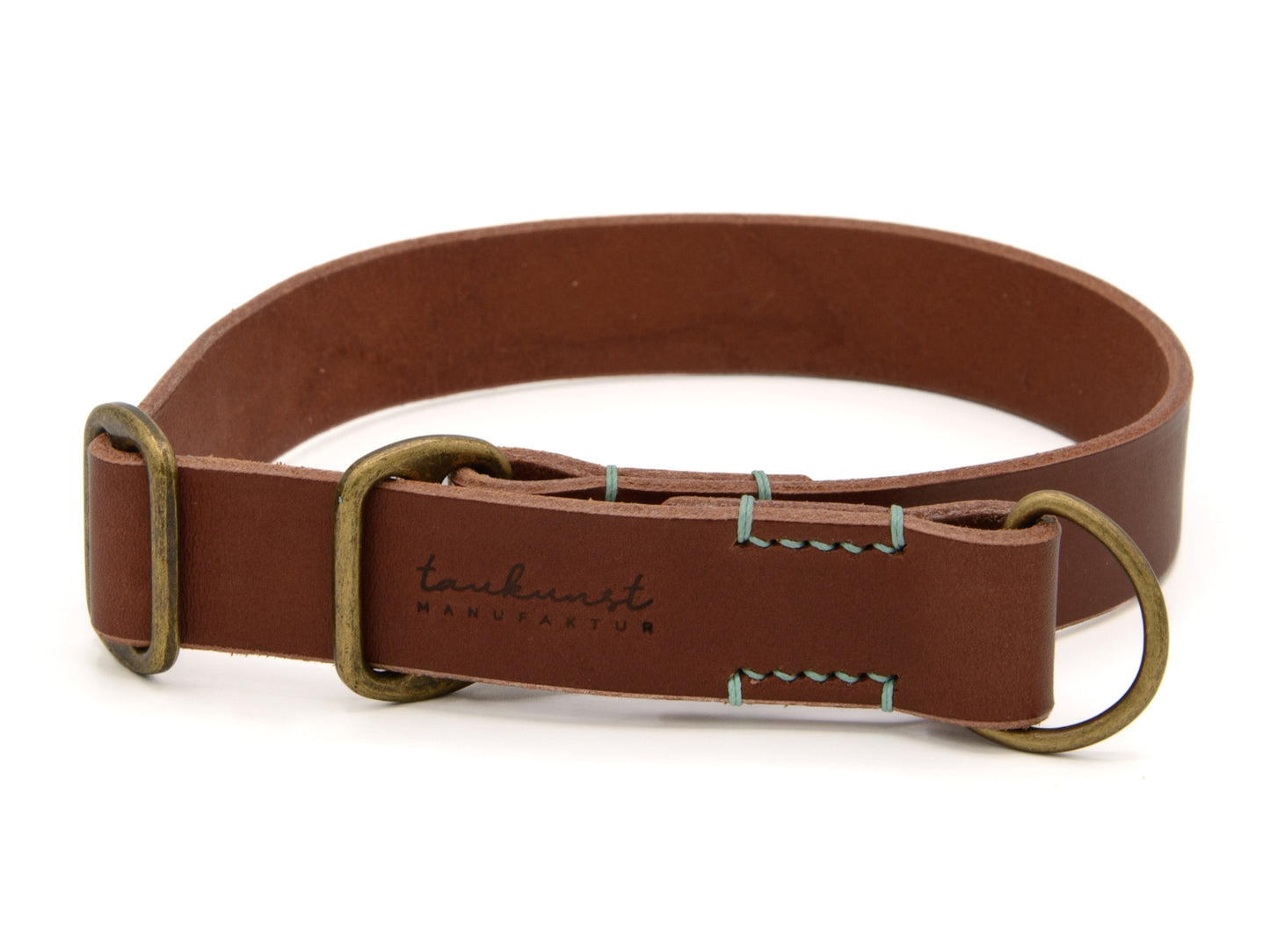 Zugstopp Lederhalsband 'Waldgeist' Braun Zugstopp Lederhalsband 'Waldgeist' Braun