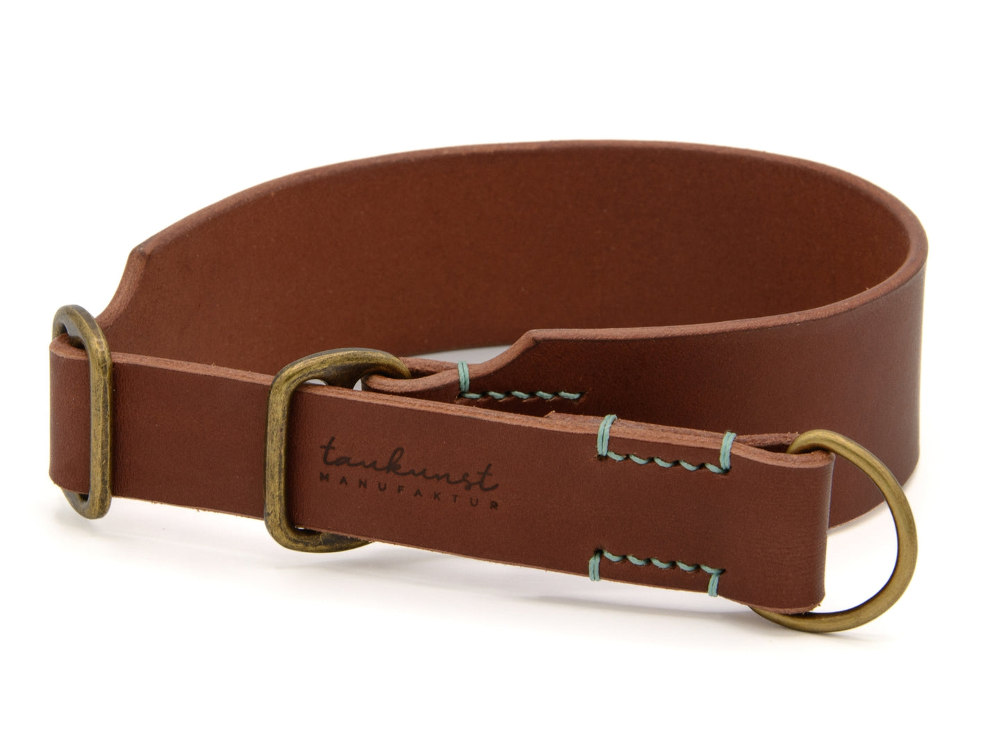 Zugstopp Lederhalsband 'Waldgeist' Braun Zugstopp Lederhalsband 'Waldgeist' Braun