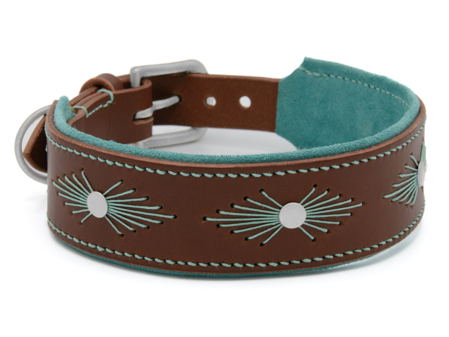 Lederhalsband 'Woodstock' Braun Lederhalsband 'Woodstock' Braun