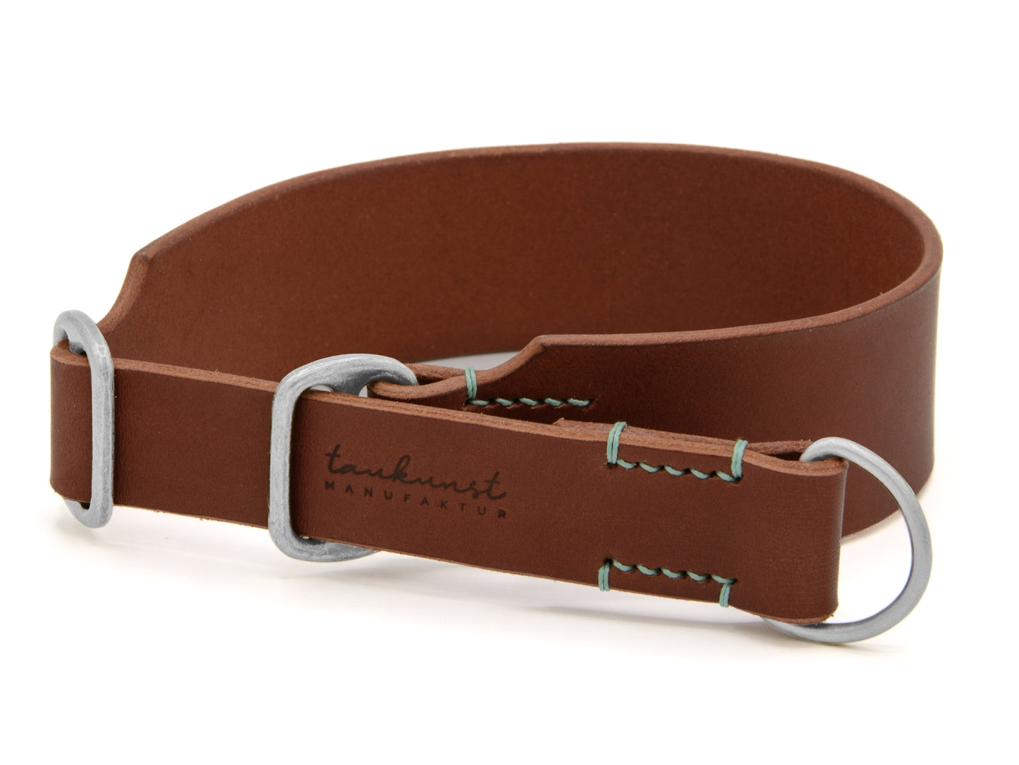 Zugstopp Lederhalsband 'Waldgeist' Braun Zugstopp Lederhalsband 'Waldgeist' Braun