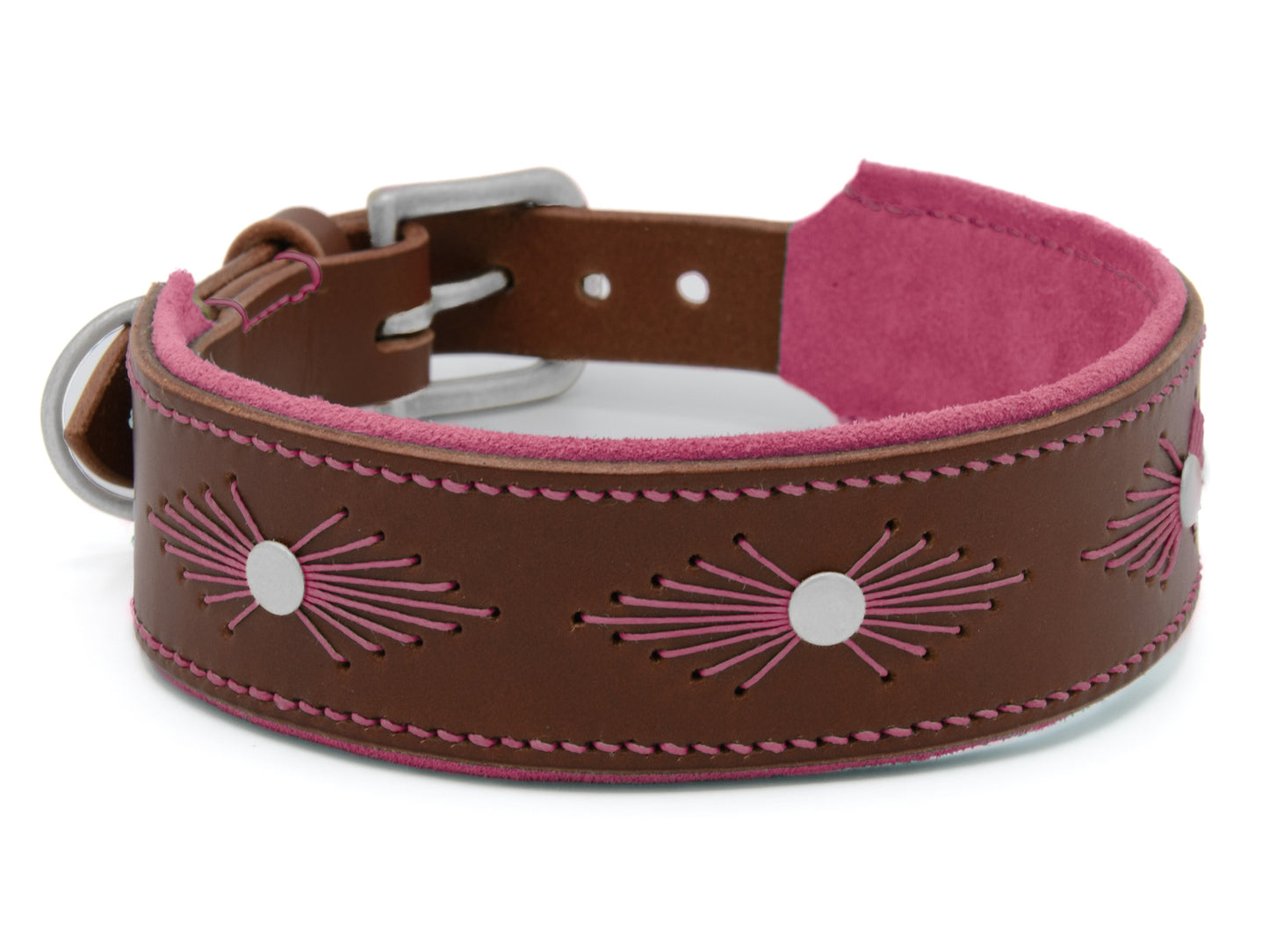 Lederhalsband 'Woodstock' Braun Lederhalsband 'Woodstock' Braun