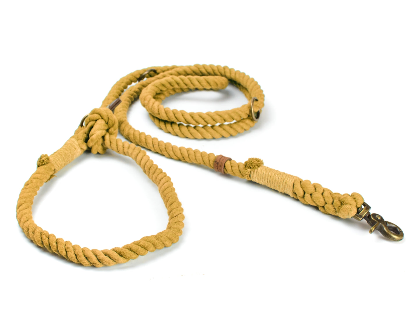 Retrieverleine Rana aus Tau Detail Retrieverleine Rana aus Tau Detail