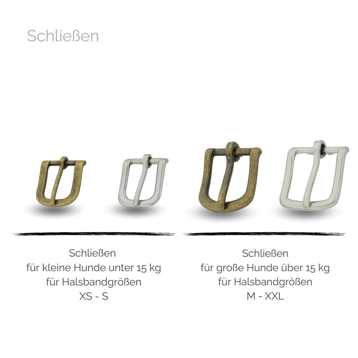 Breites Lederhalsband für Hunde Schließen Breites Lederhalsband für Hunde Schließen