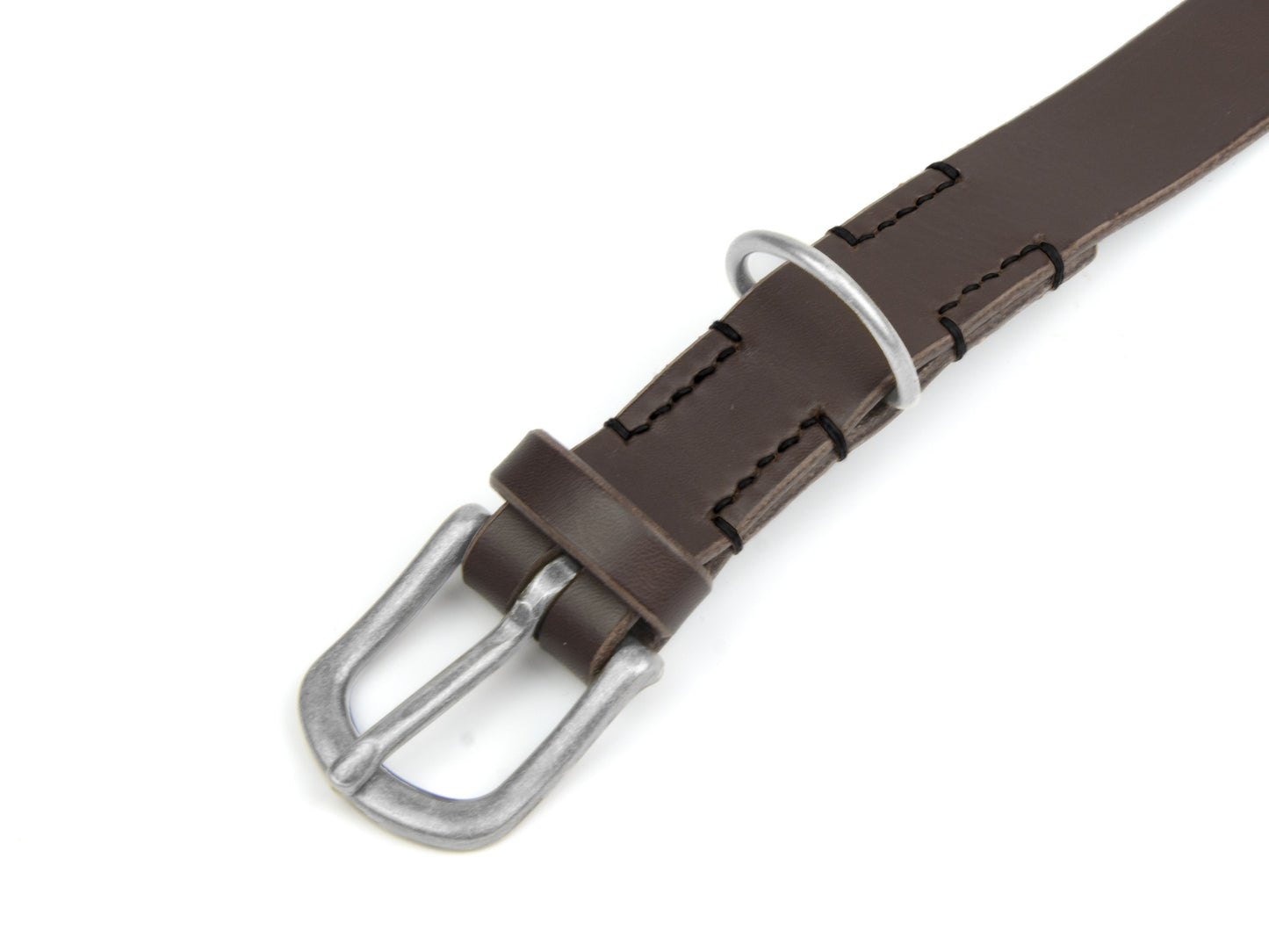 Lederhalsband 'Waldgeist' Dunkelbraun Lederhalsband 'Waldgeist' Dunkelbraun
