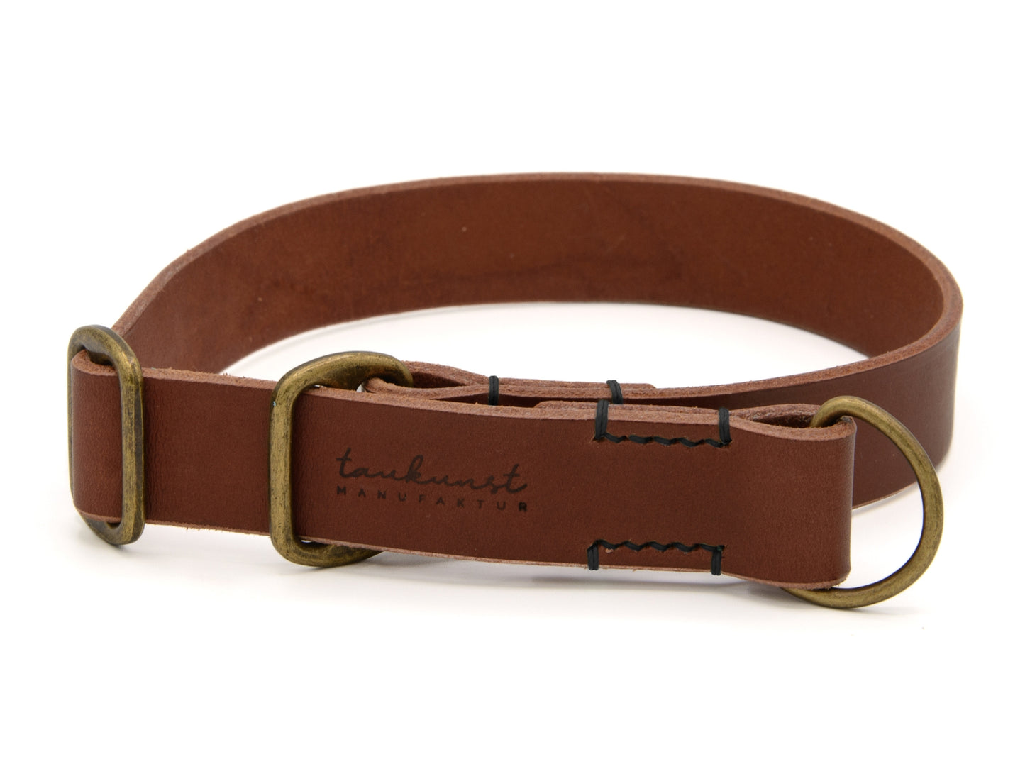 Zugstopp Lederhalsband 'Waldgeist' Braun Zugstopp Lederhalsband 'Waldgeist' Braun