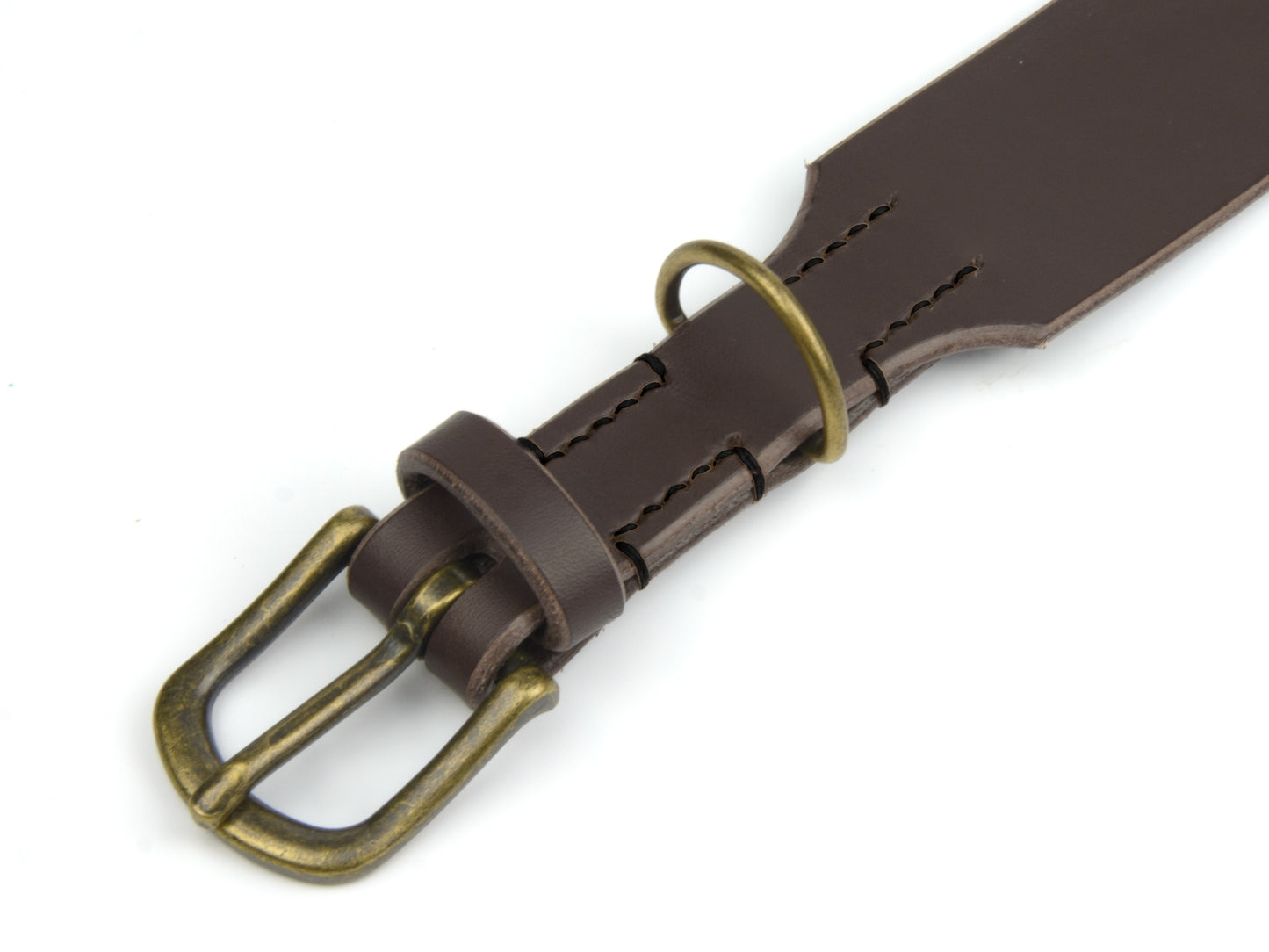 Lederhalsband 'Waldgeist' Dunkelbraun Lederhalsband 'Waldgeist' Dunkelbraun