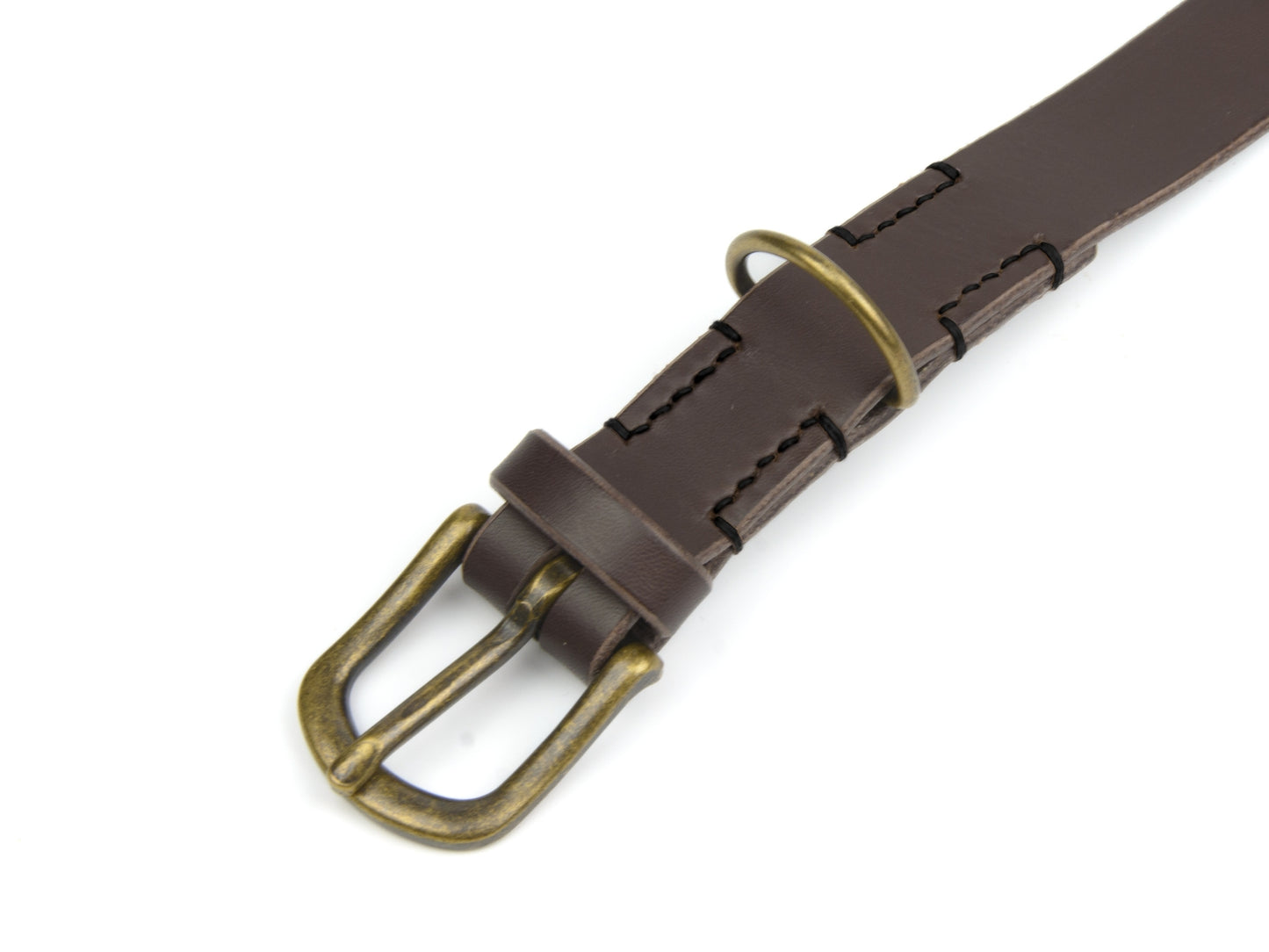 Lederhalsband 'Waldgeist' Dunkelbraun Lederhalsband 'Waldgeist' Dunkelbraun