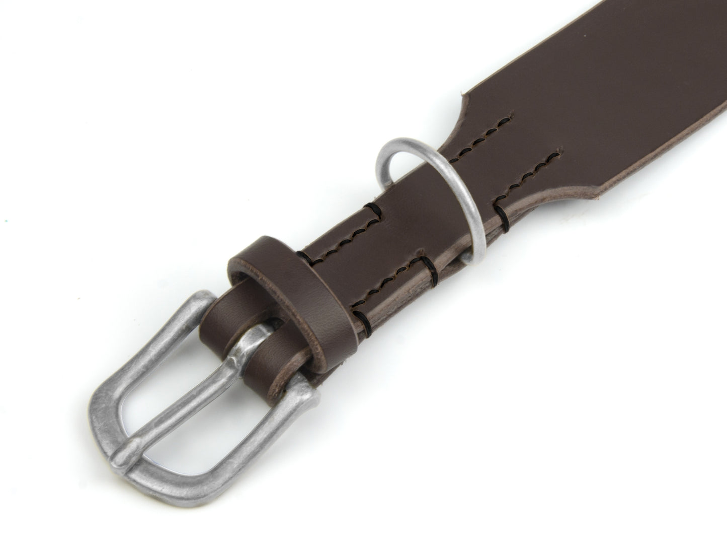 Lederhalsband 'Waldgeist' Dunkelbraun Lederhalsband 'Waldgeist' Dunkelbraun