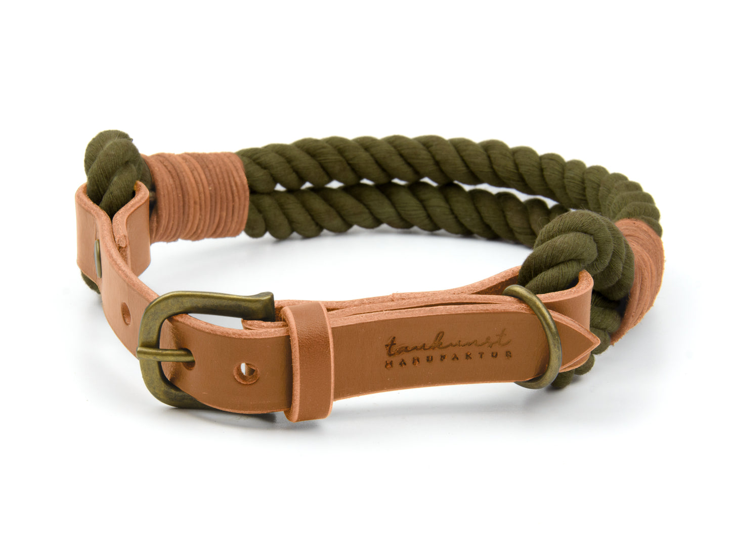 Tauhalsband Oliva für Hunde Cognac Tauhalsband Oliva für Hunde Cognac
