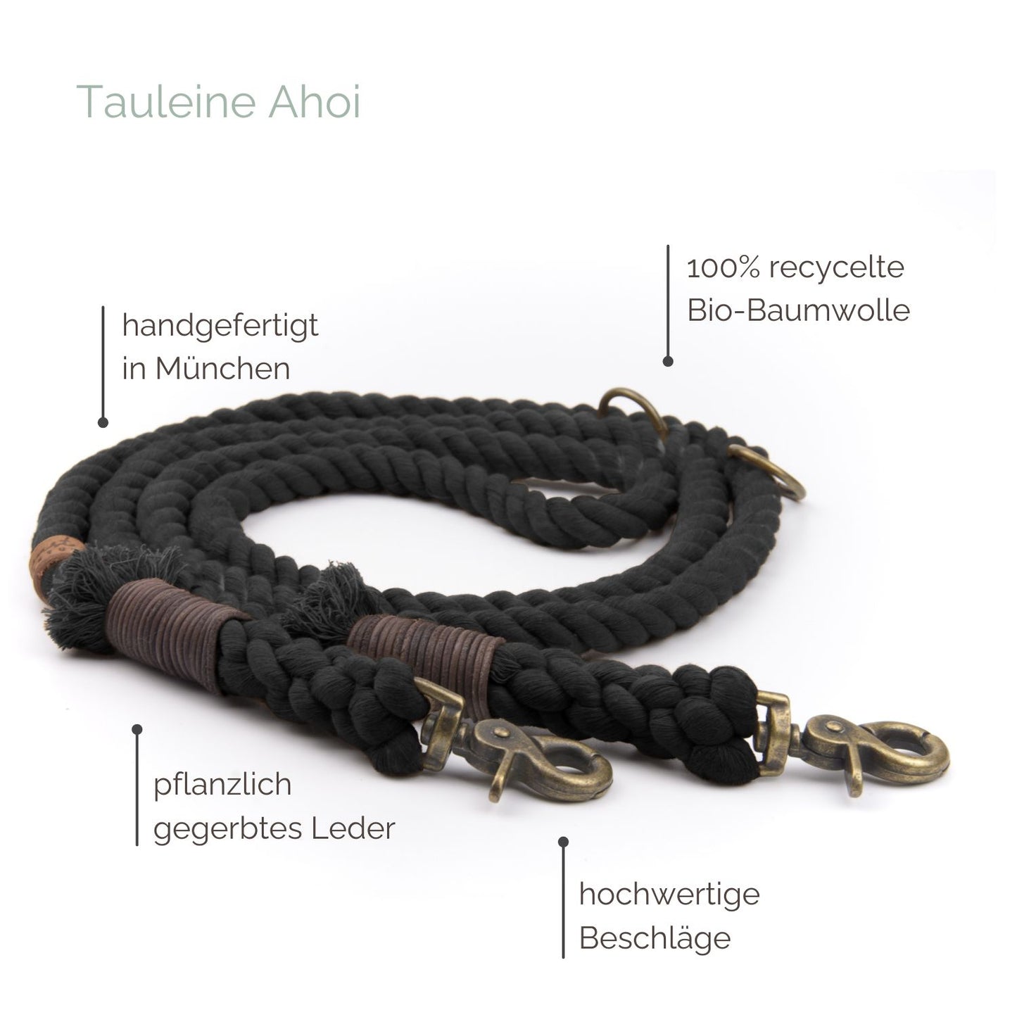 Tauleine 'Ahoi' Schwarz Tauleine 'Ahoi' Schwarz
