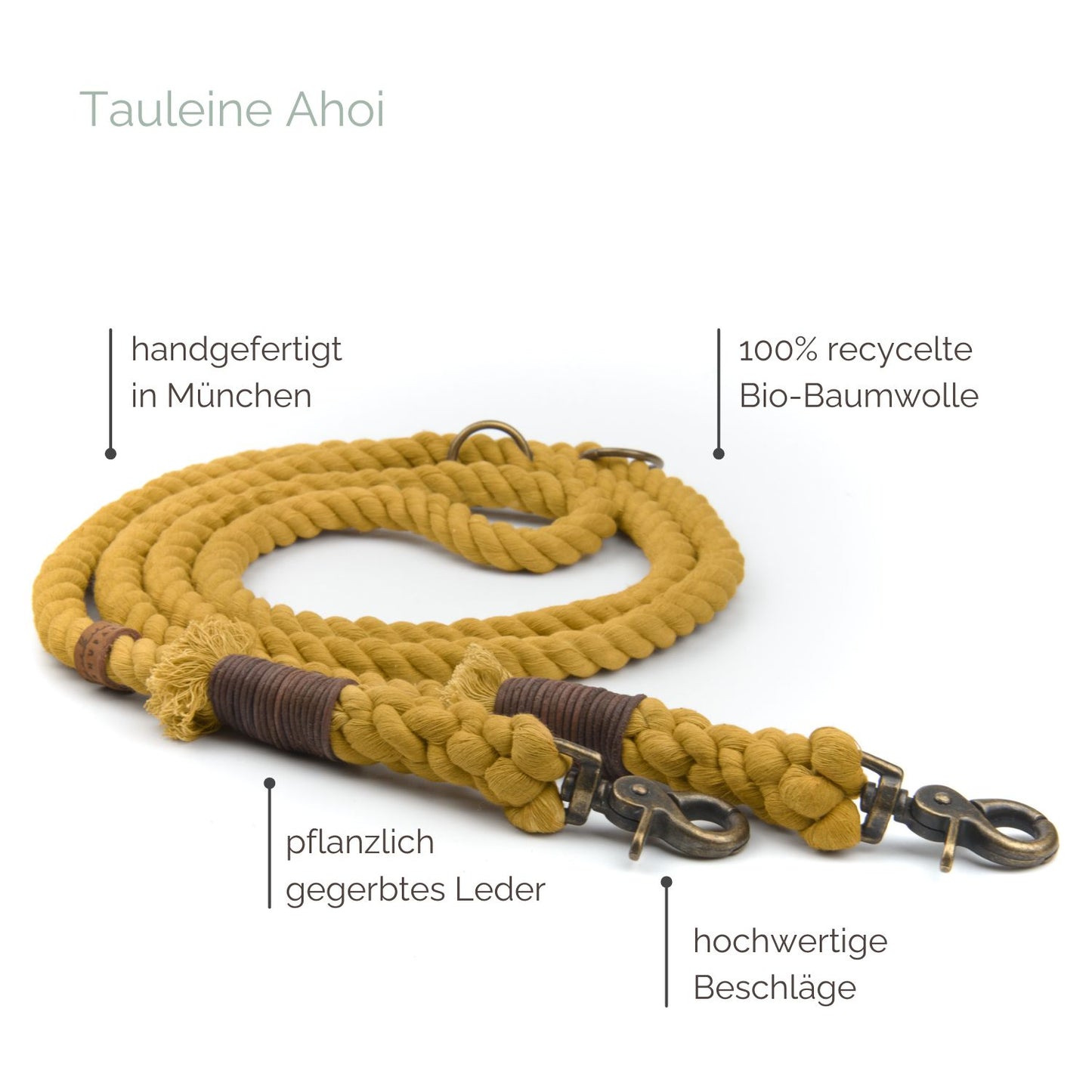 Tauleine 'Ahoi' Senfgelb Tauleine 'Ahoi' Senfgelb