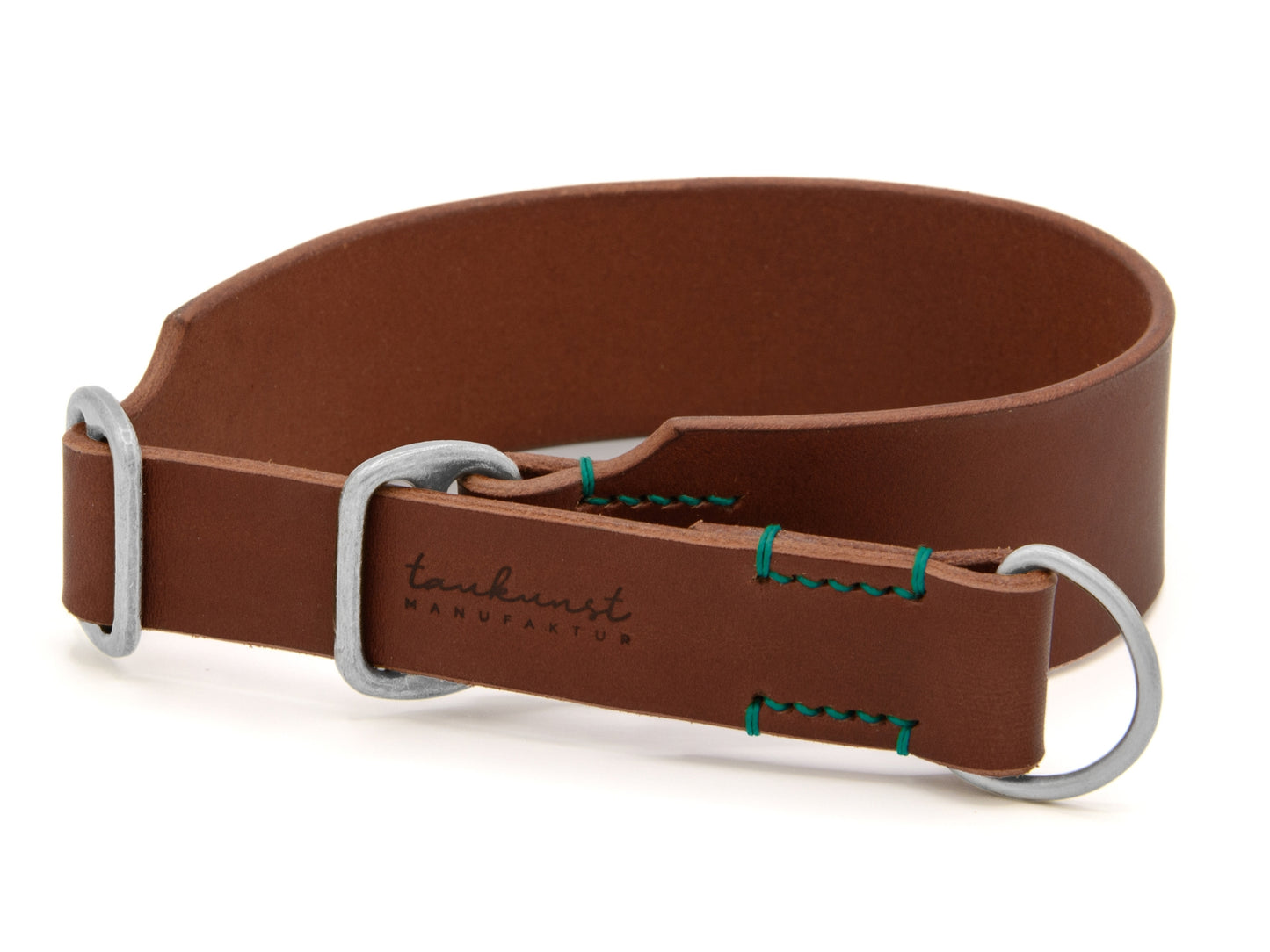 Zugstopp Lederhalsband 'Waldgeist' Braun Zugstopp Lederhalsband 'Waldgeist' Braun
