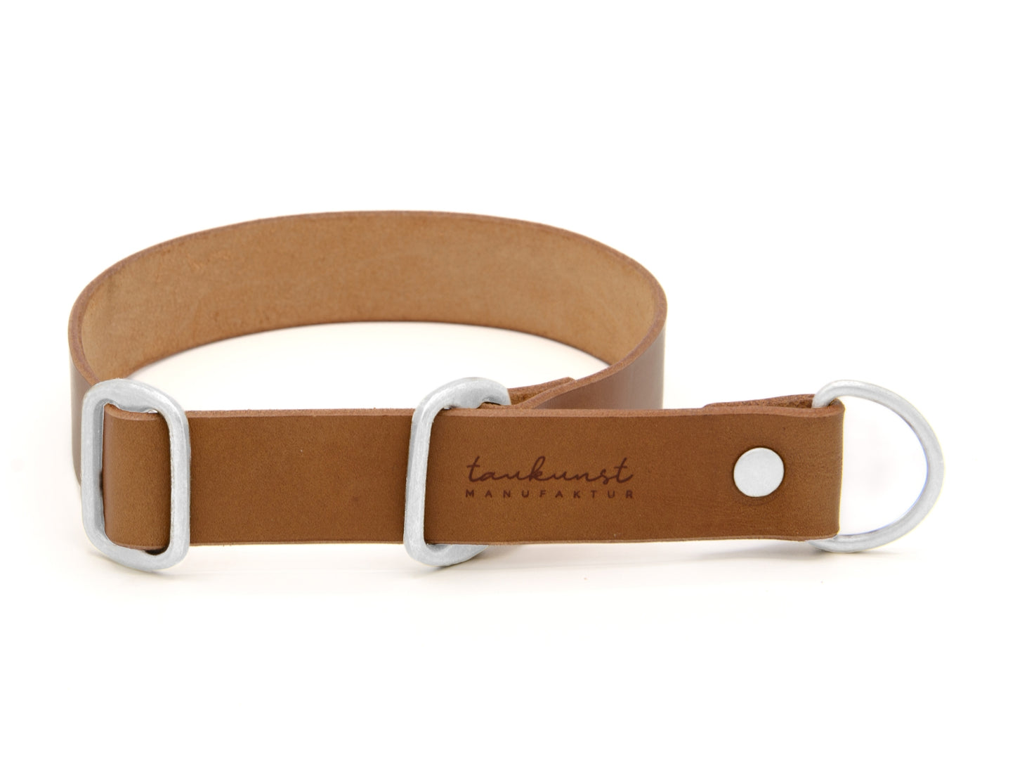 Zugstopp Lederhalsband 'Waldstreuner' Camel Zugstopp Lederhalsband 'Waldstreuner' Camel