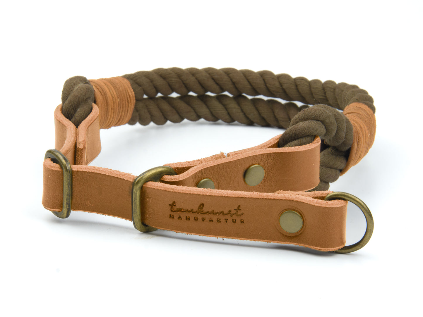 Zugstopp Tauhalsband Fango für Hunde Cognac Zugstopp Tauhalsband Fango für Hunde Cognac