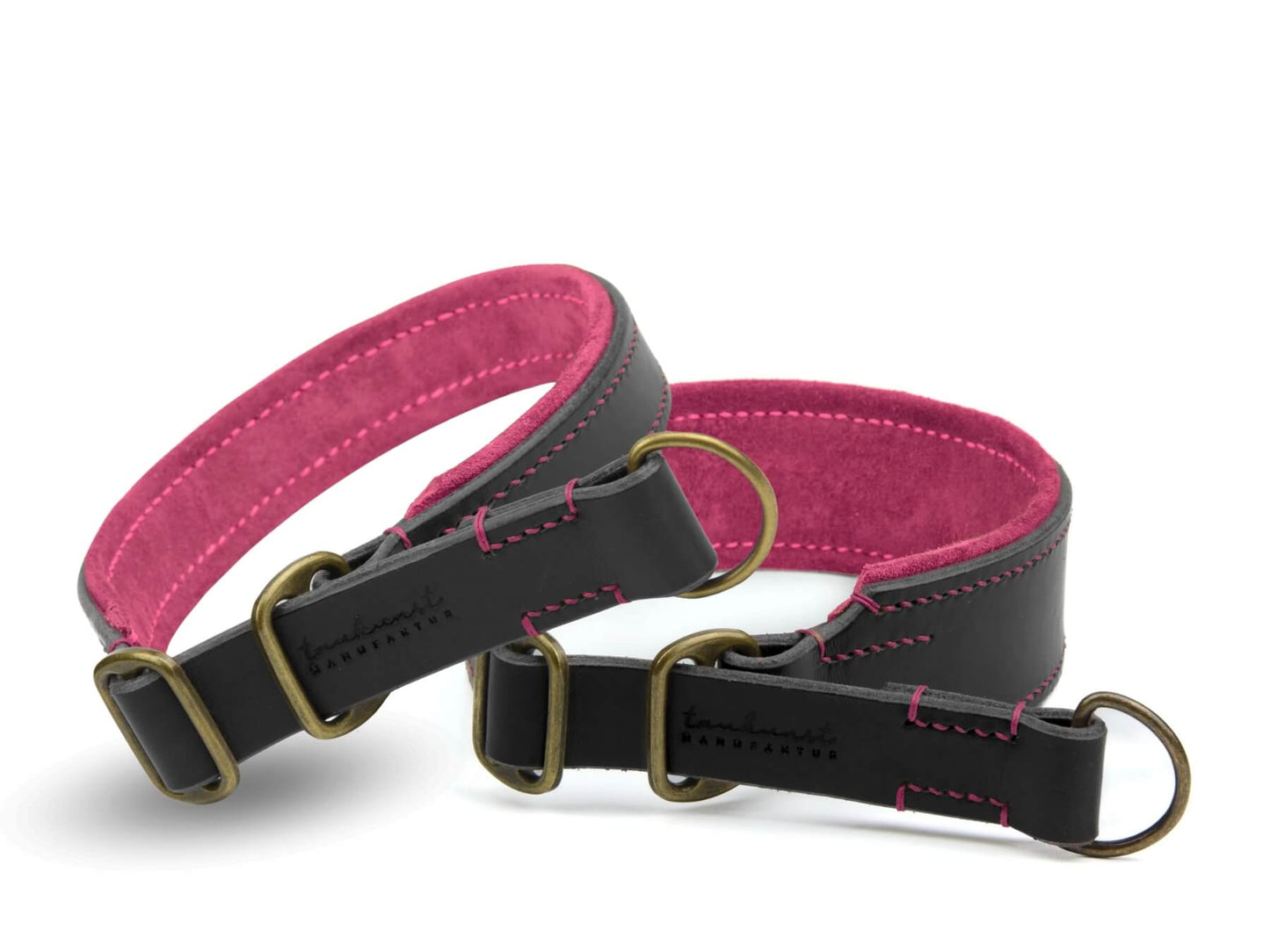 Zugstopp Lederhalsband 'Wildfang' Schwarz Zugstopp Lederhalsband 'Wildfang' Schwarz