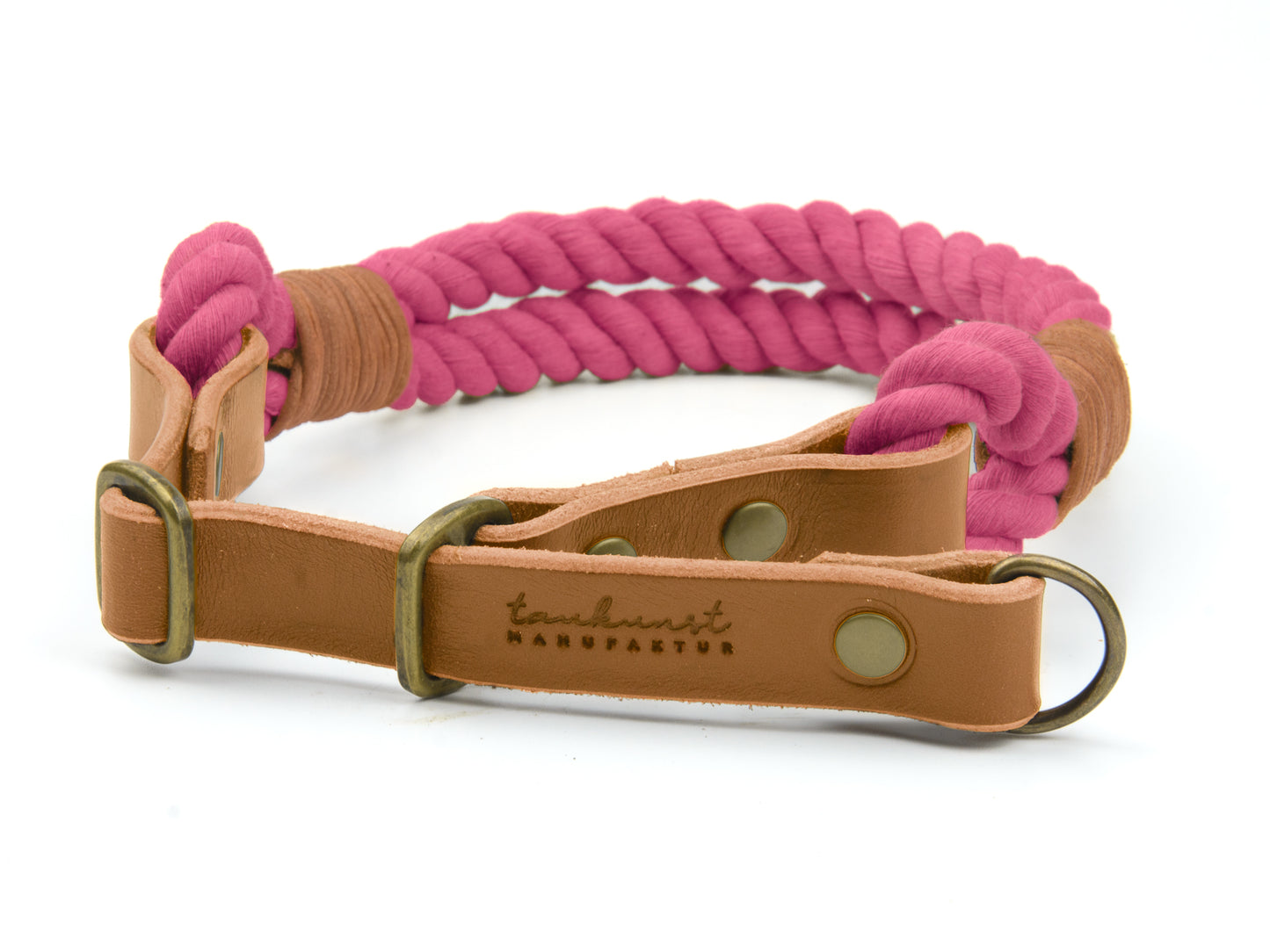 Zugstopp Tauhalsband Amore für Hunde Cognac Zugstopp Tauhalsband Amore für Hunde Cognac