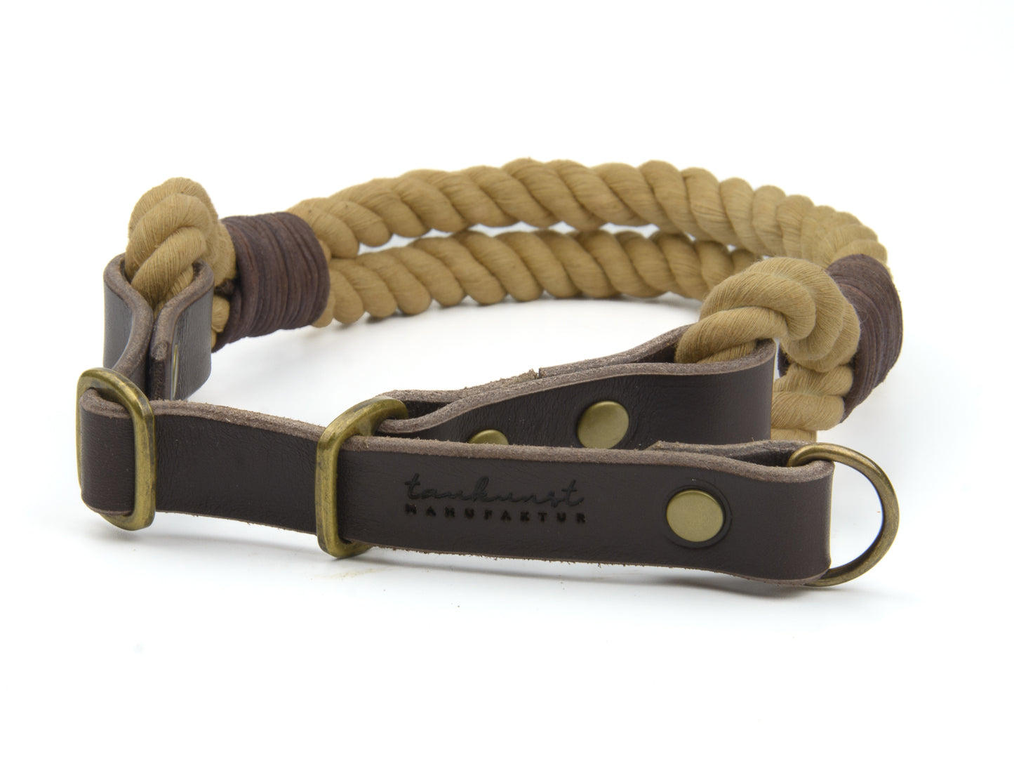 Zugstopp Tauhalsband Emilia für Hunde Dunkelbraun Zugstopp Tauhalsband Emilia für Hunde Dunkelbraun