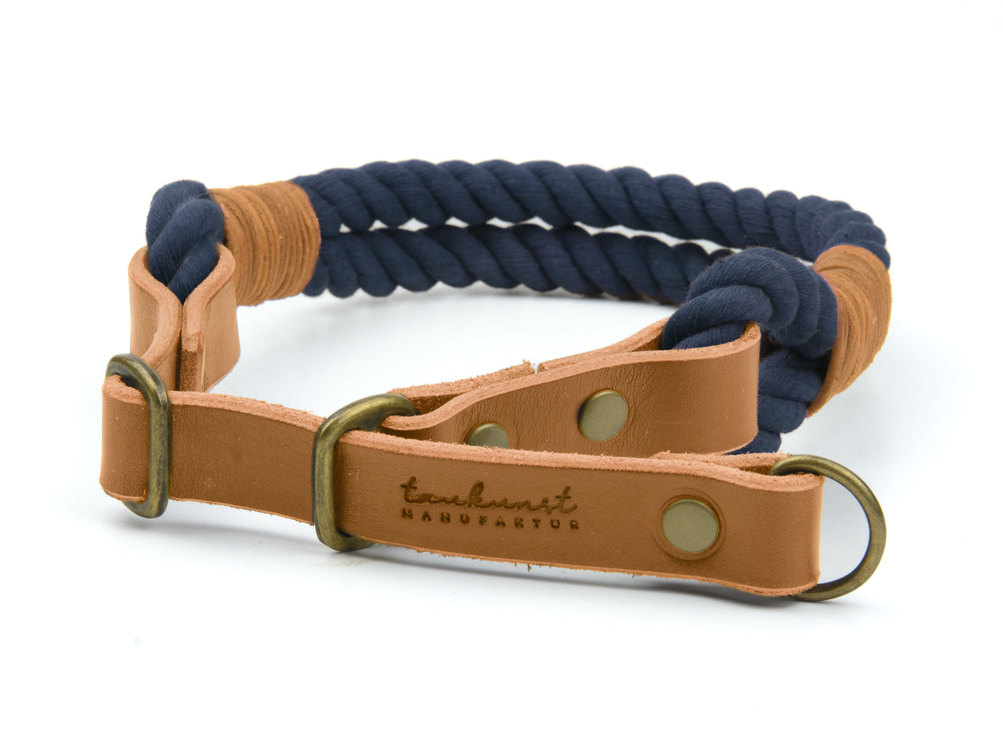 Zugstopp Tauhalsband Notte für Hunde Cognac Zugstopp Tauhalsband Notte für Hunde Cognac