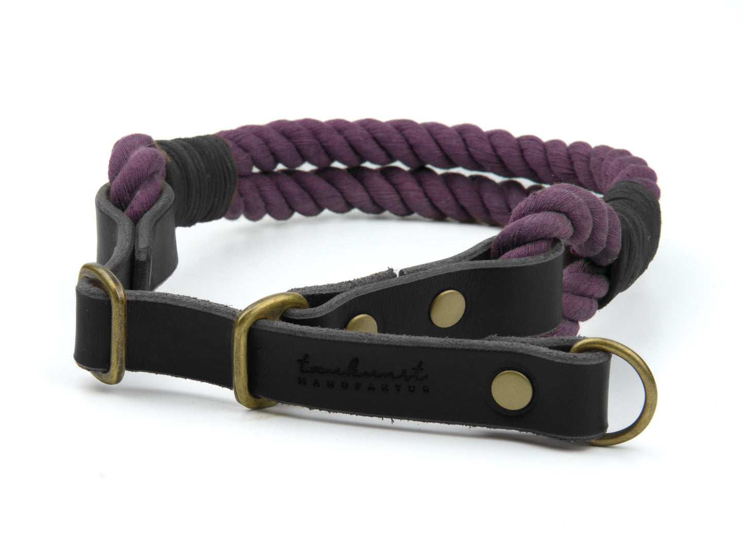 Zugstopp Tauhalsband Viola für Hunde Schwarz Zugstopp Tauhalsband Viola für Hunde Schwarz