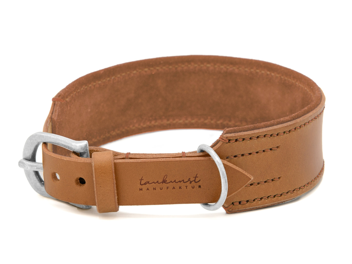 Lederhalsband 'Wildfang' Camel Lederhalsband 'Wildfang' Camel